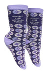 WHAT THE ACTUAL FUCK Ladies Socks GROOVY THINGS Brand - Novelty Socks And Slippers