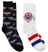 TOP GUN Unisex 2 Pair Of Socks 1986 Volleyball Tournament ODD SOX Brand - Novelty Socks And Slippers
