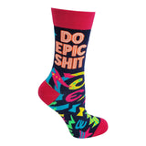DO EPIC SHIT Ladies Socks FABDAZ Brand (Choose Style)