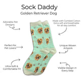 GOLDEN RETRIEVER Dog Adult Unisex Socks By E&S Pets Choose Style