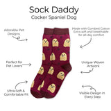 COCKER SPANIEL Dog Adult Unisex Socks By E&S Pets Choose Style