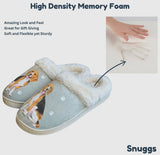 SNUGGS Memory Foam BEAGLE Dog Non Slip Slippers By E&S Pets (Choose Size) - Novelty Socks And Slippers