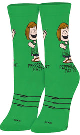 PEANUTS Unisex PEPPERMINT PATTY Socks COOL SOCKS Brand - Novelty Socks for Less