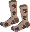 CHOCOLATE LABRADOR Dog Adult Unisex Socks By E&S Pets Choose Style