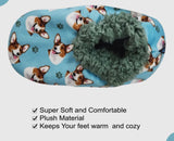 WELSH CORGI Dog Ladies Non-Slip Slippers COMFIES BRAND By E&S Pets - Novelty Socks And Slippers