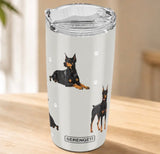 Dog & Cat Stainless Steel Ultimate 20 Oz. Hot & Cold Travel Mug Tumbler By E&S Pets (Choose From 40+ BREEDS)