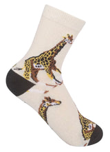 FUNATIC Brand Unisex Kids GIRAFFE Socks Giraffes All Over Kids Age 7-10 - Novelty Socks And Slippers