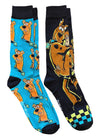 SCOOBY DOO Mens 2 Pair Of Socks Warner Bros. - Novelty Socks And Slippers