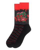 Halloween Men's Crew Socks Parquet Brand (CHOOSE FROM 15+ STYLES)