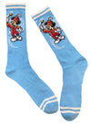 DISNEY 100 Men’s BAND LEADER MICKEY MOUSE Socks RED MARCHING BAND SUIT - Novelty Socks And Slippers