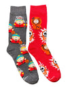 SOUTH PARK Men’s HALLOWEEN 2 Pair Of Socks CARTMAN IN SHARK COSTUME ODD SOX Brand