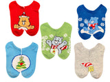 CARE BEARS Ladies CHRISTMAS 5 Pair Of No Show Socks ‘BEARY MERRY’ - Novelty Socks And Slippers