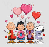 PEANUTS CHARLIE BROWN Men’s 2 Pair Of VALENTINES DAY Socks ‘YOU’RE MY #1’