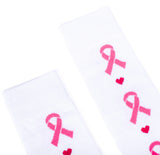 PARQUET Brand Ladies BREAST CANCER AWARENESS Knee High Socks - Novelty Socks And Slippers