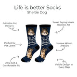 SHETLAND SHEEPDOG (SHELTIE) Adult Unisex Socks By E&S Pets Choose Style