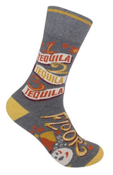 FUNATIC Brand Unisex TEQUILA Socks '1 TEQUILA 2 TEQUILA 3 TEQUILA FLOOR' - Novelty Socks And Slippers