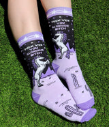 GROOVY THINGS Brand Ladies FUCK YES YOU GLORIOUS BITCH Socks - Novelty Socks And Slippers