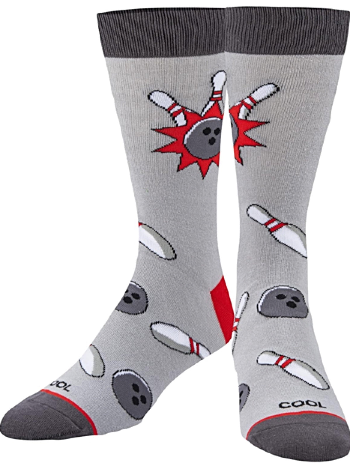 COOL SOCKS Brand Men’s BOWLING Socks - Novelty Socks for Less