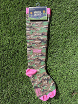 CUNTING SEASON Ladies 15-20 mmHg Compression Socks GROOVY THINGS Brand - Novelty Socks And Slippers