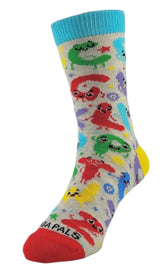ALPHABET Colorful Letters Unisex Kids Socks Age 3-5 SOCK PANDA Brand - Novelty Socks And Slippers