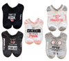 MEAN GIRLS Movie Ladies 5 Pair Of No Show Socks 'I CAN’T HELP THAT I’M POPULAR’ 'THAT'S SO FETCH' - Novelty Socks And Slippers