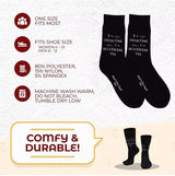 WHAT’D YOU SAY Brand Unisex ‘SOMETIMES I TELL MYSELF THE JAIL TIME ISN’T WORTH IT’ Socks - Novelty Socks And Slippers
