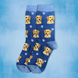 YELLOW LABRADOR Dog Adult Unisex Socks By E&S Pets Choose Style