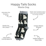 WESTIE Dog Adult Unisex Socks By E&S Pets Choose Style