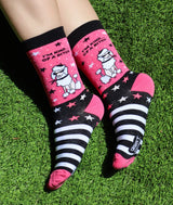 GROOVY THINGS Brand Ladies I’M KIND… OF A BITCH Socks - Novelty Socks And Slippers