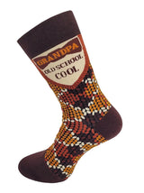 GRANDPA OLD SCHOOL COOL Men’s Socks FABDAZ Brand