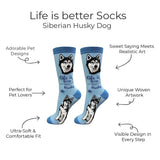SIBERIAN HUSKY Dog Adult Unisex Socks By E&S Pets Choose Style