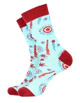 A CHRISTMAS STORY Men’s 3 Pair Of Socks Gift Set BIOWORLD Brand - Novelty Socks And Slippers