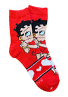 BETTY BOOP Ladies Fuzzy Warm VALENTINES DAY Socks ODD SOX Brand - Novelty Socks And Slippers