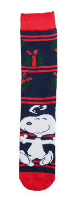 PEANUTS Men’s 3 Pair Of SNOOPY Christmas Socks HO HO HO - Novelty Socks And Slippers