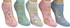 SANRIO HELLO KITTY Ladies 50th ANNIVERSARY 5 Pair of No Show Socks LIMITED EDITION - Novelty Socks And Slippers