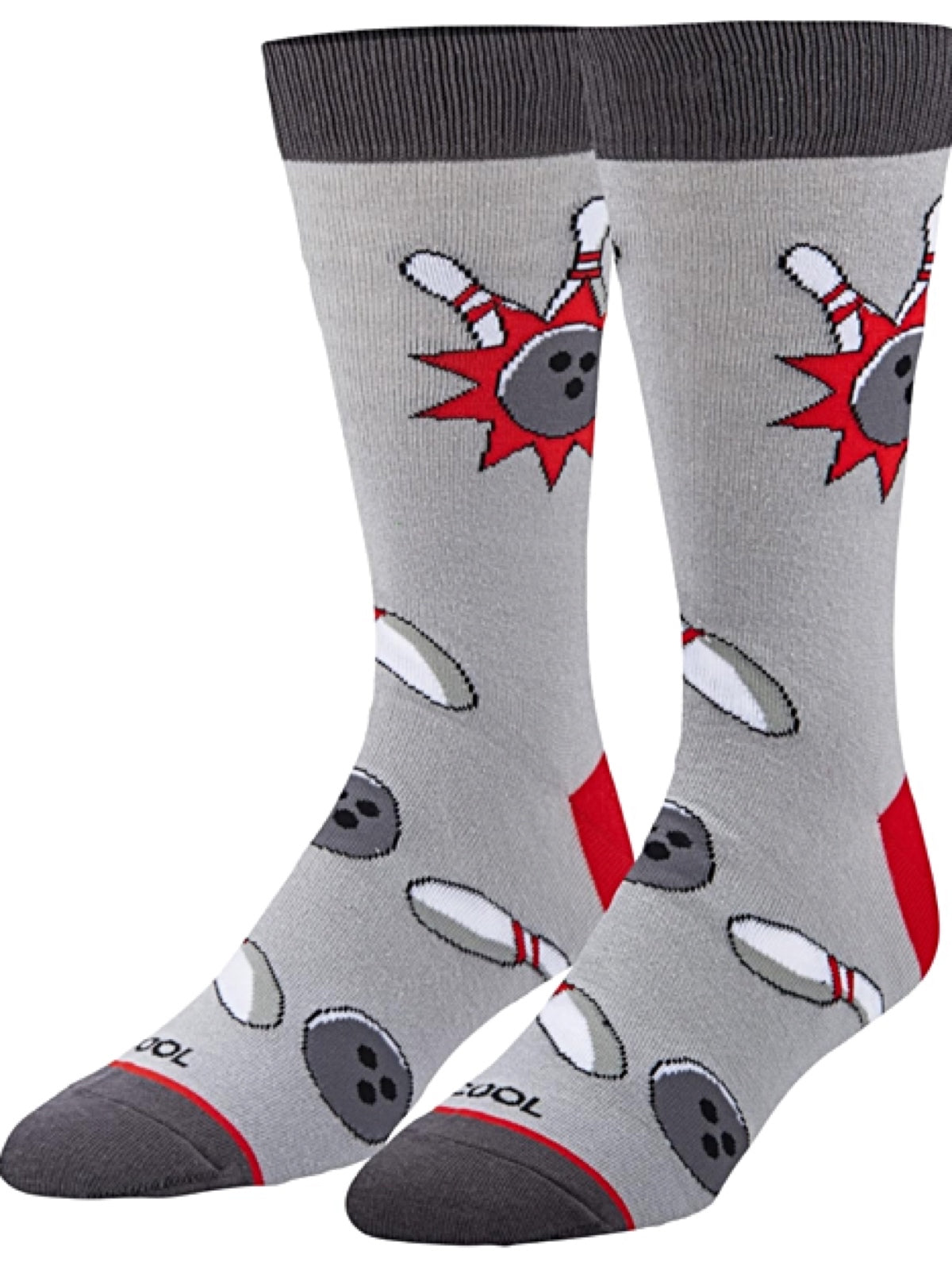 COOL SOCKS Brand Men’s BOWLING Socks - Novelty Socks for Less