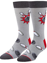 COOL SOCKS Brand Men’s BOWLING Socks - Novelty Socks for Less