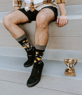 GREATEST OF ALL TIME Men’s G.O.A.T. Socks SOCKSMITH Brand