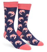 AXOLOTL Men's Socks SOCKSMITH Brand AXOLOTL'S ALL OVER