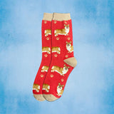 WELSH CORGI Dog Adult Unisex Socks By E&S Pets Choose Style
