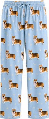 WELSH CORGI Dog Adult Unisex PAJAMA BOTTOMS COMFIES Brand By E&S PETS (CHOOSE SIZE)