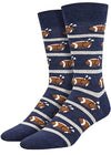 SOCKSMITH Brand Men’s THANKSGIVING TURKEY FOOTBALL Socks - Novelty Socks for Less