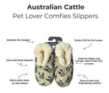 AUSTRALIAN CATTLE Dog Ladies Non-Slip Slippers COMFIES BRAND By E&S Pets - Novelty Socks And Slippers