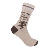 I DRINK & I KNOW THINGS Adult Unisex Socks FUNATIC Brand - Novelty Socks And Slippers