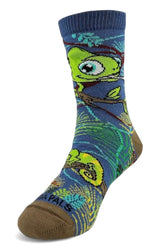 CHAMELEON Unisex Kids Socks (Choose Size) Sock Panda Brand - Novelty Socks And Slippers