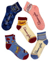 GILMORE GIRLS TV Show Ladies 5 Pair Of Socks Stars Hollow, Luke’s