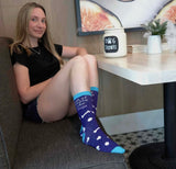 ONE HIT WONDERS Ladies LIST OF PEOPLE I LIKE 1) DOGS Socks - Novelty Socks And Slippers
