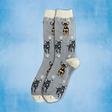 BLACK CHIHUAHUA Dog Adult Unisex Socks By E&S Pets Choose Style