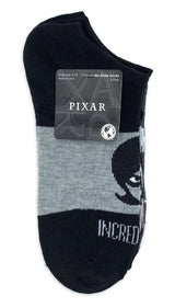 Disney THE INCREDIBLES Ladies 3 Pair Of MOTHER’S DAY No Show Socks ‘WIFE MOM HERO’ - Novelty Socks And Slippers