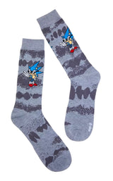 SONIC THE HEDGEHOG Men’s Crew Socks SONIC WITH SUNGLASSES
